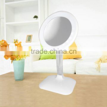 Makeup Mirror with LED, lighted desktop mirror, Powerme LED mirror