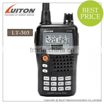 FCC approved LT-303 uvf/vhf 5w 2 way radio