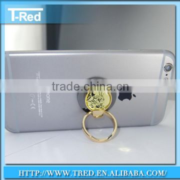 Compact sleek design finger ring stand holder mount bracket