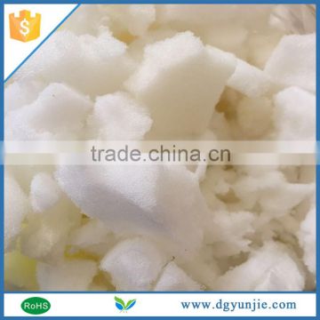 Factory directly recycling PU chopped blended foam