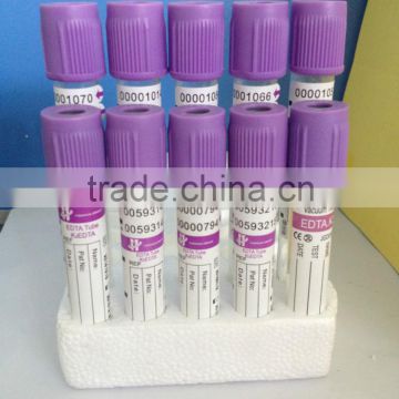 EDTA Vacuum Blood Collection Tube (CE/ISO)
