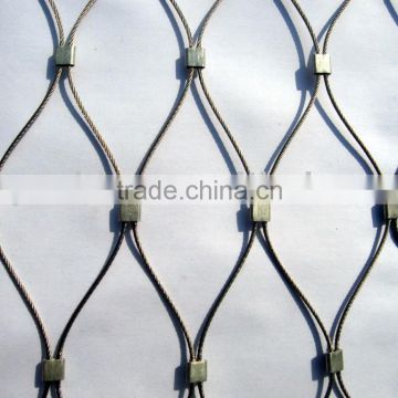 zoo mesh.animal enclosure.stainless steel cable netting