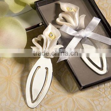 Wedding Favors Calla Lily Design Bookmark
