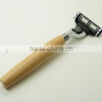 Custom Shaving Brush Wooden Razors Stand Tripe Blades Safety Razors