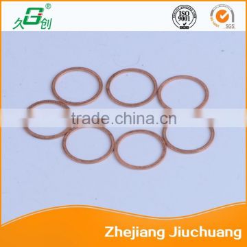 Pressure reducer part customized brass o ring in China