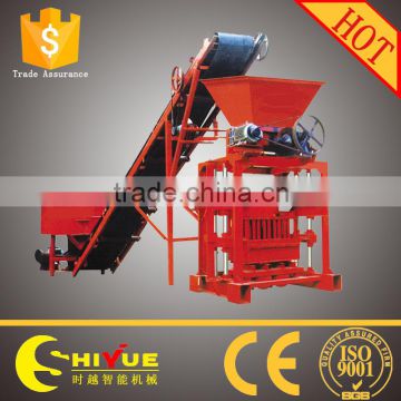 QTJ4-35 Small manual concrete hollow block making machine for sale cement block maker price with good quality