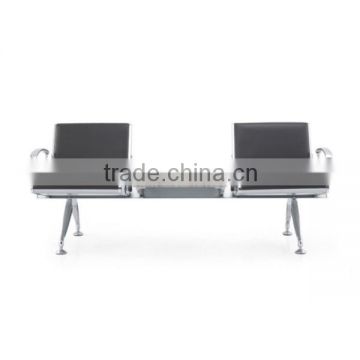 Alibaba 2 seats Wholesale waiting chair with backrest