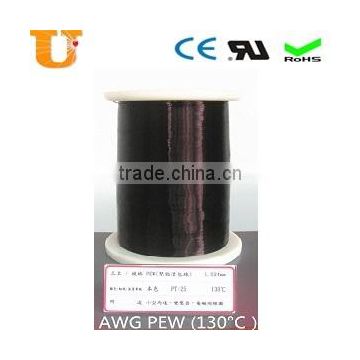 PEW/U UL standard AWG39 enameled magnet wire