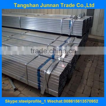 60x80x2.3mm galvanized steel RHS Rectangular hollow sections pipes Q195~Q235 price