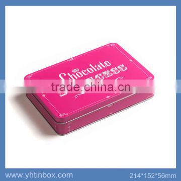 fancy tin wedding candy box for wholesale