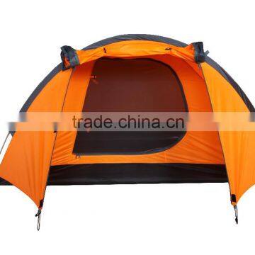 Outdoor waterproof and sun-proof family camping tent for 2 or 3 persons