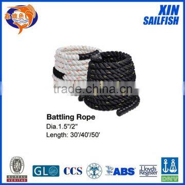 battle rope with coating and OEM logo