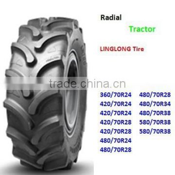 Farm Tyre 360/70R24, 420/70R24,420/70R28, 480/70R24, 480/70R34, 480/70R38, 580/70R38 tire