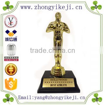 chinese factory custom made handmade carved resin statue award