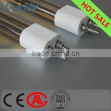 quartz tube medium wave infrared heating lamps for paper coating machine