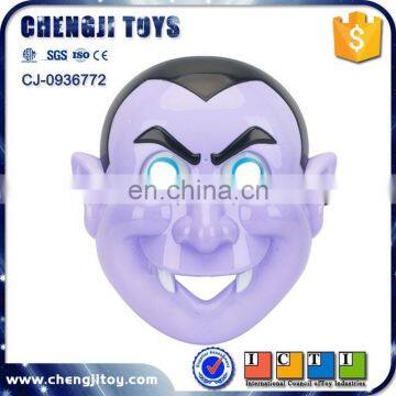 Cool plastic pretend newly design with light mask halloween