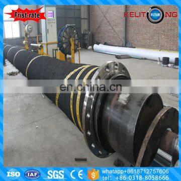 Large diameter rubber hose dredging hose for delivery and suction sand mud