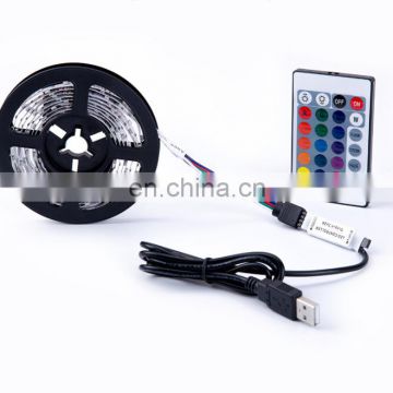 LED Strip Waterproof USB 5V Ribbon Led Stripe RGB/ White /Warm White TV Backlight 1M 2M 3M 4M 5M Flexible Led Strip Lights