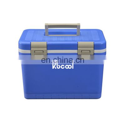 12L Customized Plastic non-Medical Transport Coolers Travelling Ice Chest Cooler Box