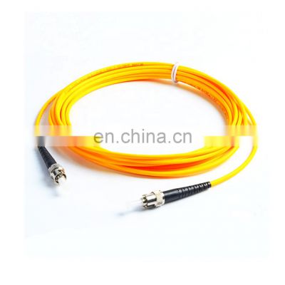 Simplex Duplex Single mode 9/125 MM50/125 MM62.5/125 OM3 OM4 PVC Fiber jumper st/upc sm duplex fiber optic patch cord