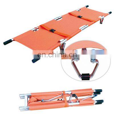 MKR-01F Hospital emergency rescue patient transport folding stretcher   hot sale