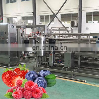 Confiture de fruits basket jam machine de remplissage production line