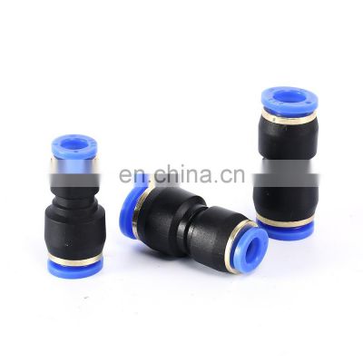 SNS SPG Series one touch push to connect plastic reducer pneumatic connectors 8 to 6 straight reducing quick fitting