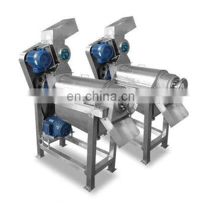 fruit juice processing machinery factory juicer extractor cold press spiral juice extractor machine