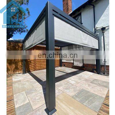 Sunroof Waterproof Patio Automated Outdoor Gazebo Garden Bioclimatic Aluminum Pergola