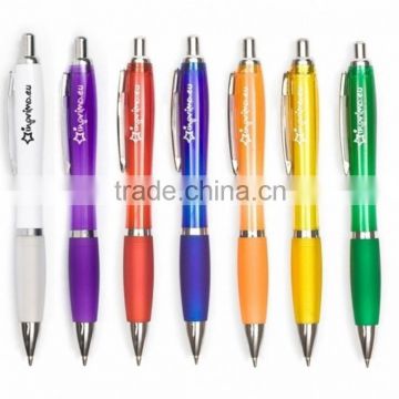 The most popular plastic ball pen with metal clip