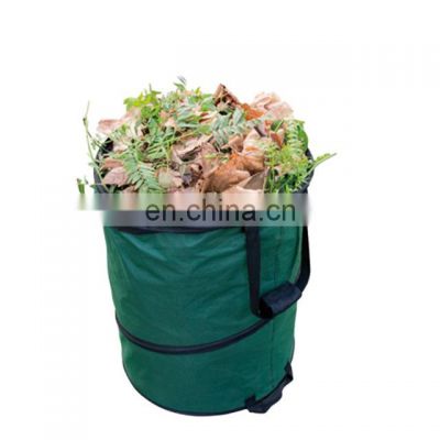 60L Garden Waterproof Pop up Leaf Bag,Yard Collector Waste Bag of Full Leaves