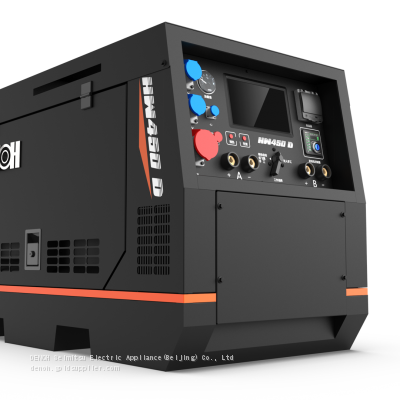 DENOH Gas and oil pipeline welder,Brushless inducer power generation technology,Engine welding machine HW450D Double handle digital function engine welding machine,Pipeline welder,
