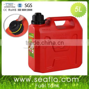 Polyethylene Oil Can SEAFLO 5L 1.3 Gallon Plastic Diesel Oil tank