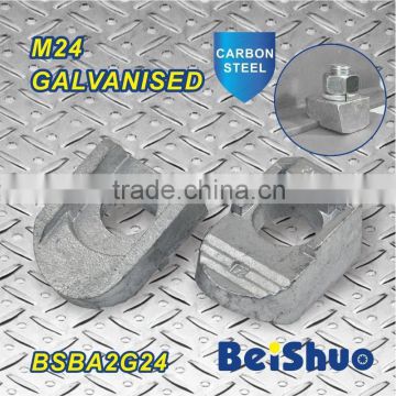 BSBA2G24 steel beam clamp connector galvanised made in China