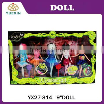 Plastic Dolls for crafts,Baby Dolls 9 inch