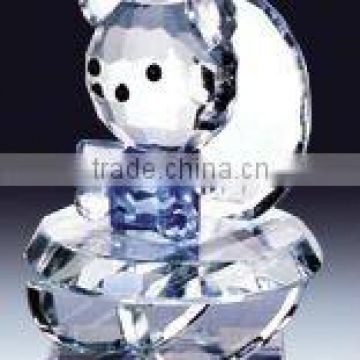 Sculpture crystal animal