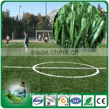 Dark green football artificial grass for soccer pitch