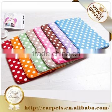 Top selling products in alibaba Non-slip Coral Fleece Protection print door mat