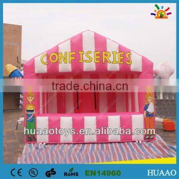 Inflatable candy floss tent for sale