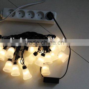 pvc cable led string light flower