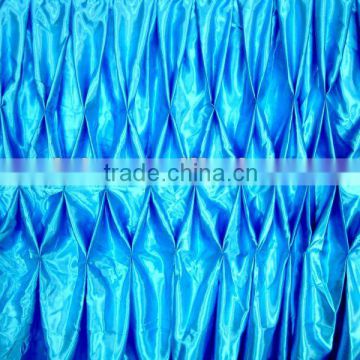 Fascinating!!! 2012 elegant table cover/table skirt,honeycomb style,fashion design
