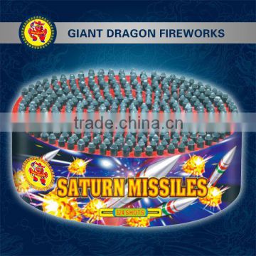 120 shots circle saturn missile fireworks with 324 shots