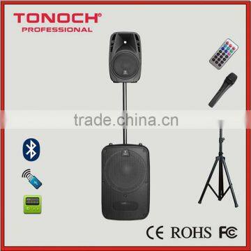 TONOCH 15 inch subwoofer Plastic Speaker with strong sound