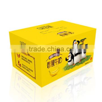 4 color lithographic snap bottom shipping box