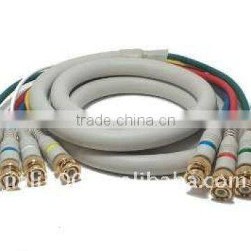 6ft/1.8m Double-Shielded 5BNC To 5BNC cctv cable