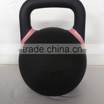 48kg New style Hollow Cast Steel Competition Kettlebell ,normal width handle, powerder coated