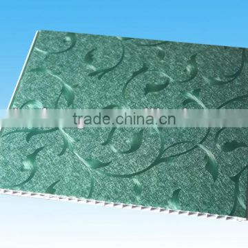 PVC ceiling and wall panel 250*8mm dark green
