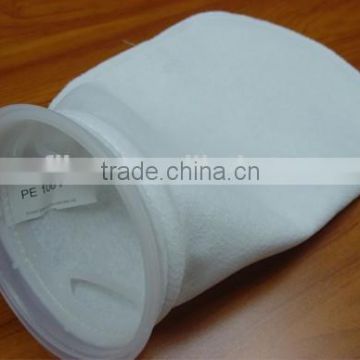 25 micron filter bag with plastic ring