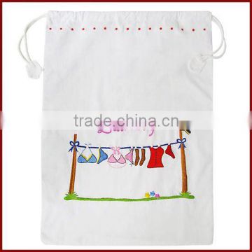 embroidery laundry bag