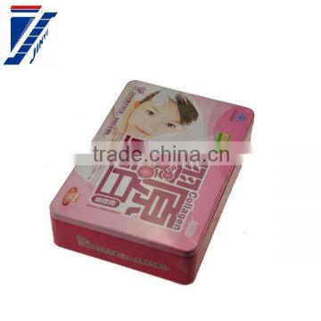 hospital shop online health goods packaging tin cans/tin box